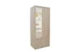 Armoire moderne 1 porte 200x50 cm teinté sonoma Meubles haut |adeniahome...