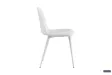 Chaise design en simili cuir blanc Chaises de salle à manger |adeniahome...