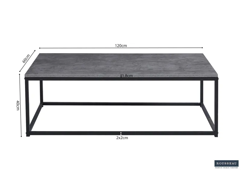 Table basse en bois, verre ou métal - adeniahome.com