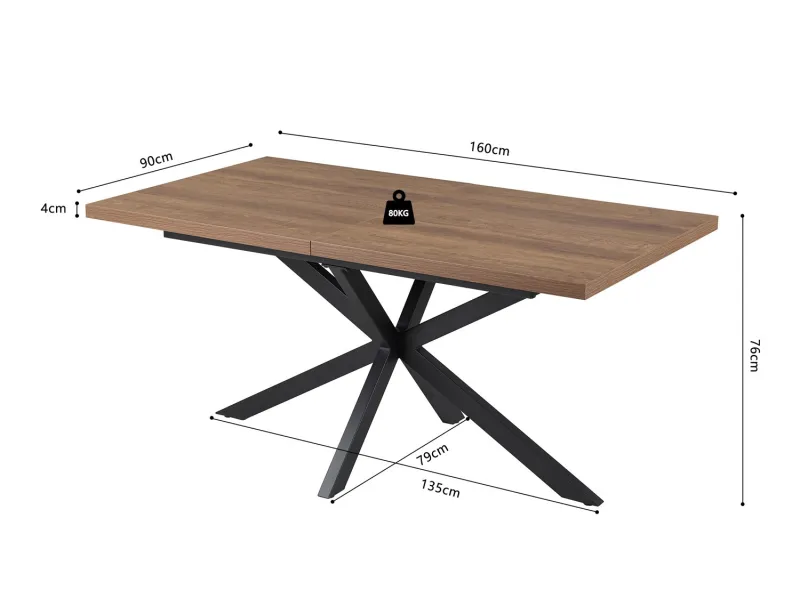 Commode à 2 portes ouvrantes et 4 tiroirs coloris sonoma Commodes e...