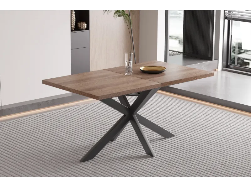 Commode à 2 portes ouvrantes et 4 tiroirs coloris sonoma Commodes e...