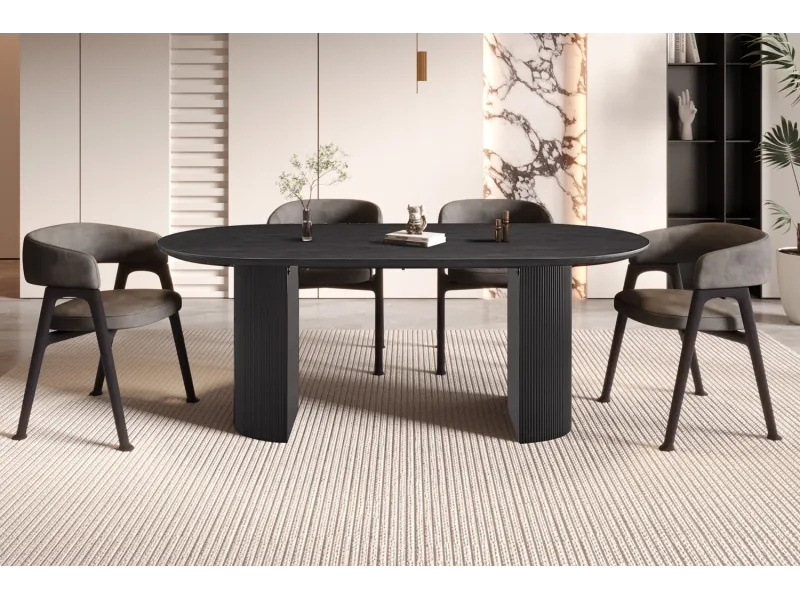 Commode à une porte ouvrante et 4 tiroirs coloris sonoma Commodes e...