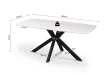 Table Ovale 'Apollo' 180 cm Style Danois en Pierre Blanche