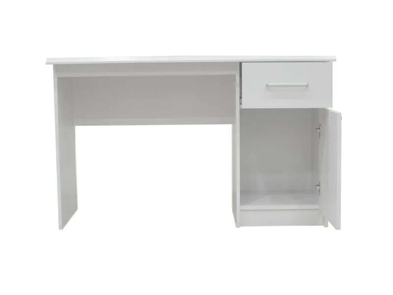 Bureau 1 tiroir et 1 porte coloris crème Bureaux enfant et junior |...