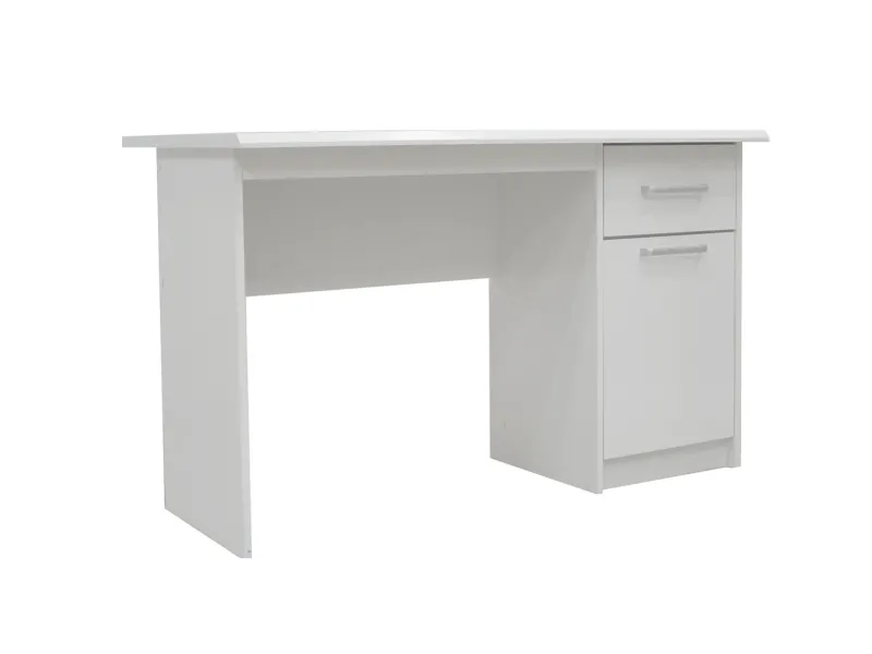 Bureau 1 tiroir et 1 porte coloris crème Bureaux enfant et junior |...