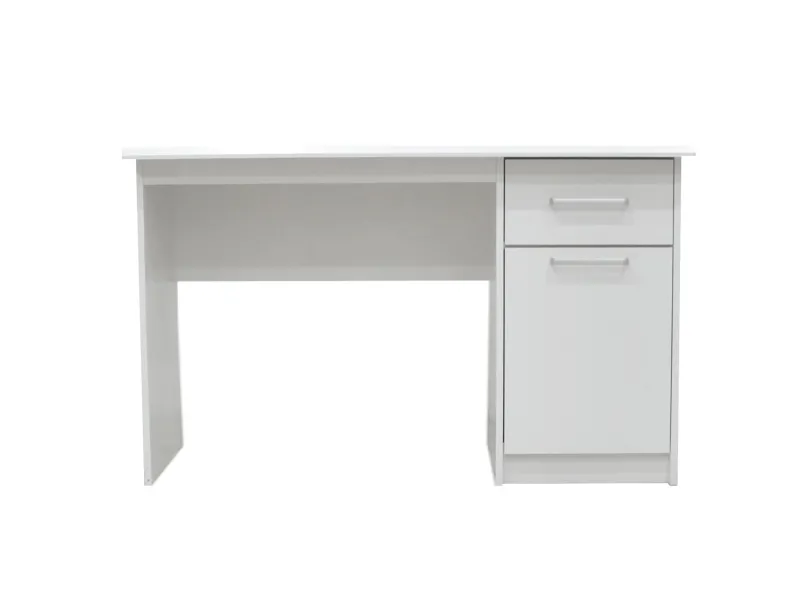 Bureau 1 tiroir et 1 porte coloris crème Bureaux enfant et junior |...