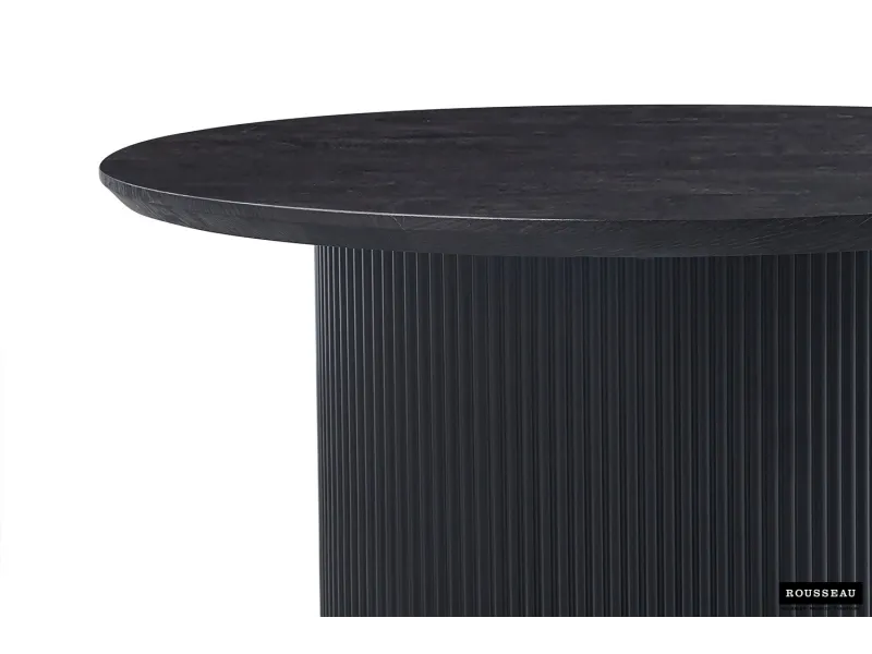 Table basse contemporaine |Table basse avec 6 poufs encastrable, ve...