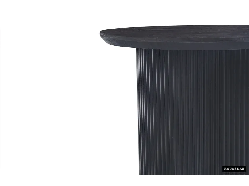 Table basse contemporaine |Table basse avec 6 poufs encastrable, ve...