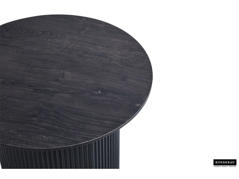 Table basse contemporaine |Table basse avec 6 poufs encastrable, ve...