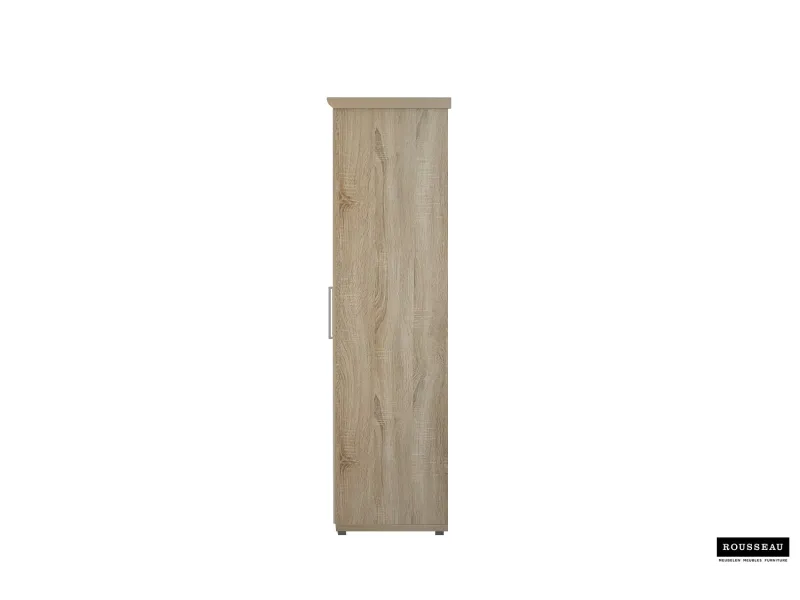 Armoire 'Mike' à 4 portes – Finition Sonoma