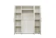 Armoire 'Mike' à 4 portes – Finition blanche