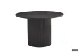 Table LAGOS 120 cm Ronde – Décor Brun Foncé