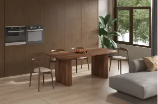 Table 'Jean' 200 cm Ovale Danoise – Élégance et Inspiration Scandinave