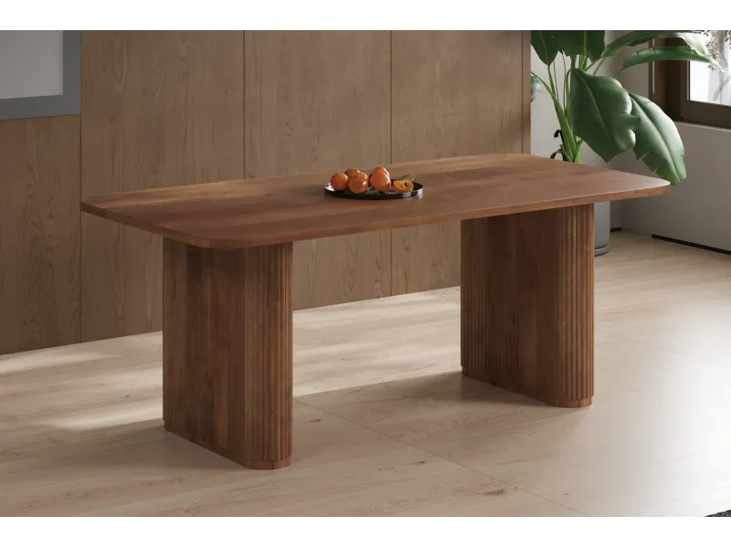 Table 'Jean' 200 cm Ovale Danoise – Élégance et Inspiration Scandinave