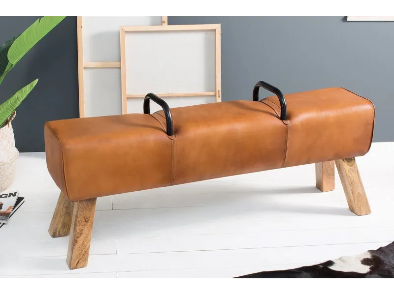 Banc en Cuir Véritable