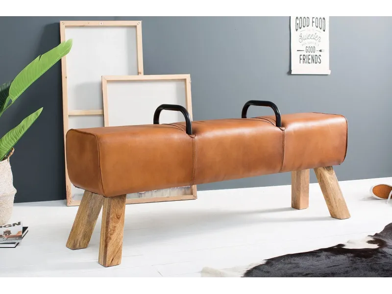 Banc en Cuir Véritable