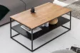 Table Basse avec etagère de style industriel