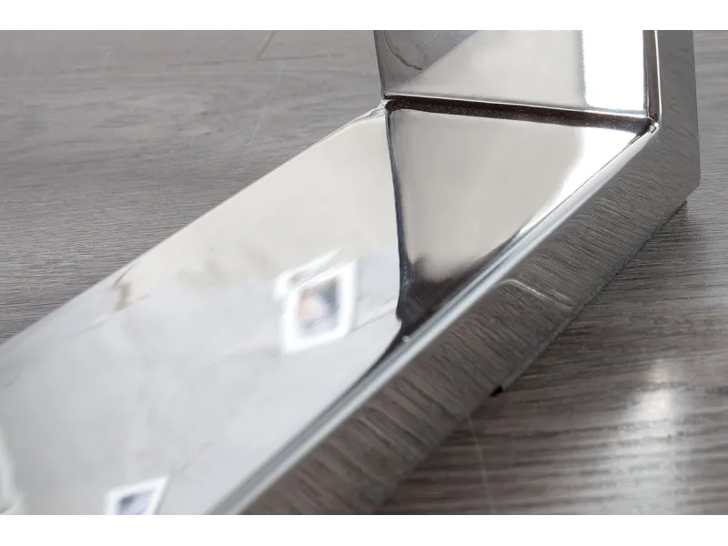 Table Basse en Bois Massif Recyclé au Style Rustique avec plateau en verre