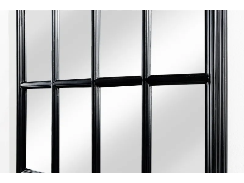 Miroir Rectangulaire avec Côté Haut Rond - Style Campagnard