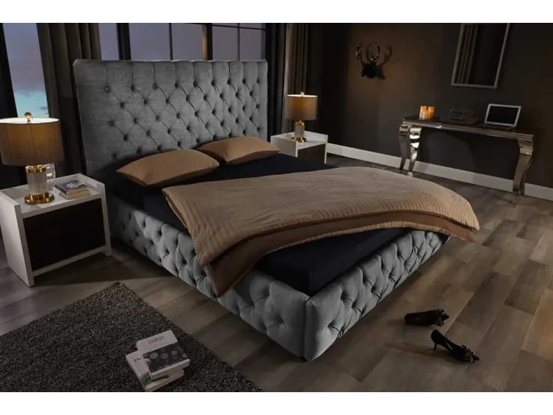 Lit PARIS CHESTERFIELD 180x200 cm – Élégance classique et confort royal