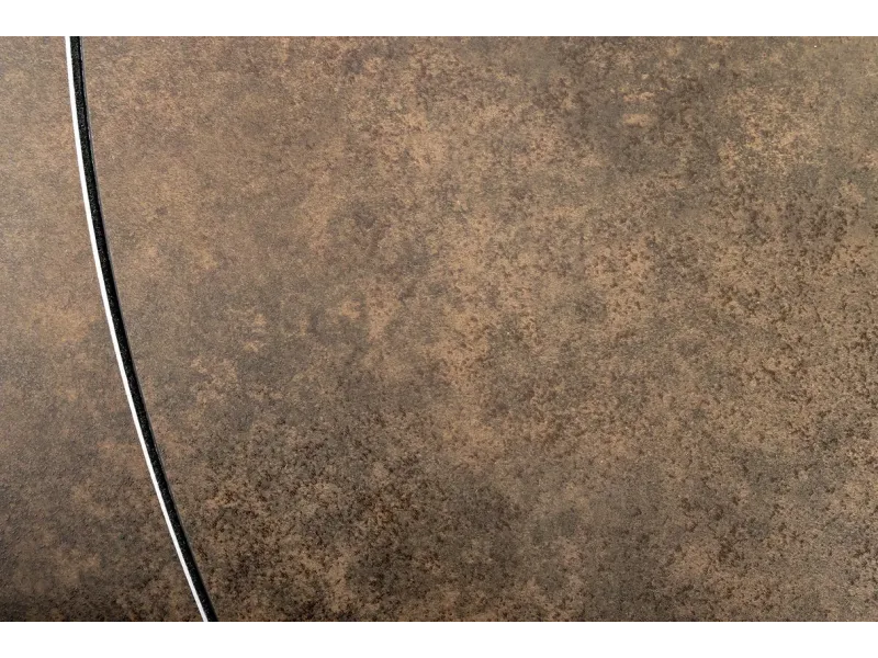 Table à manger extensible en céramique 180-225cm aspect marbre pas cher