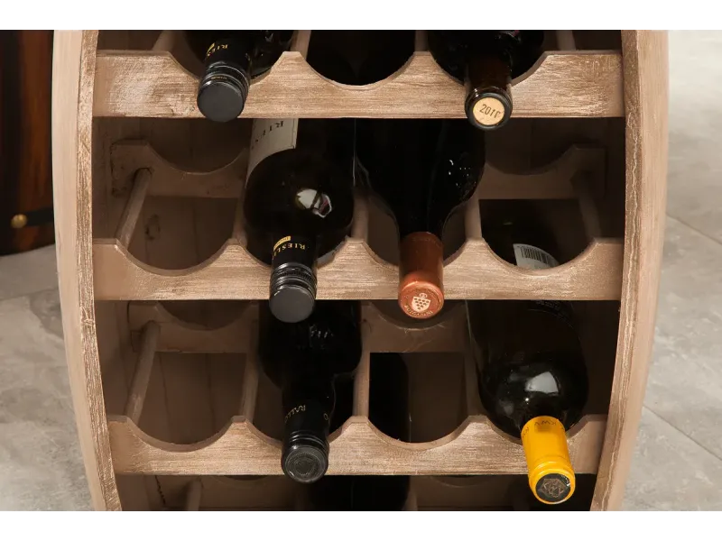 Casier à vin authentique 60cm naturel