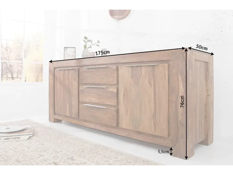 Buffet, Bahut et enfilade pas cher en bois massif | LIVRAISON GRAT...