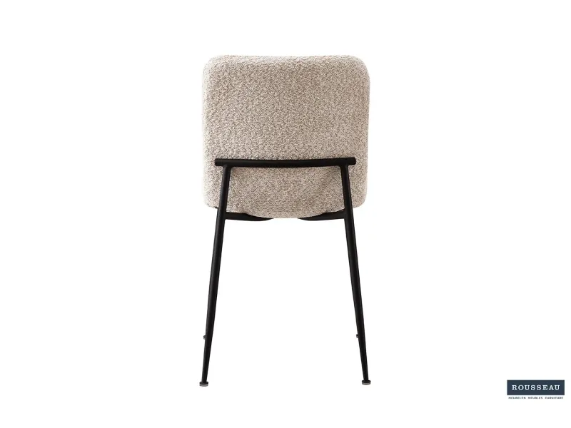 Chaise de salle à manger design coloris blanc Chaises de salle à ma...