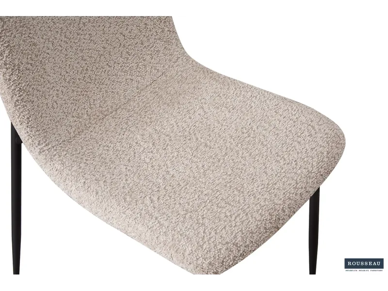 Chaise de salle à manger design coloris blanc Chaises de salle à ma...