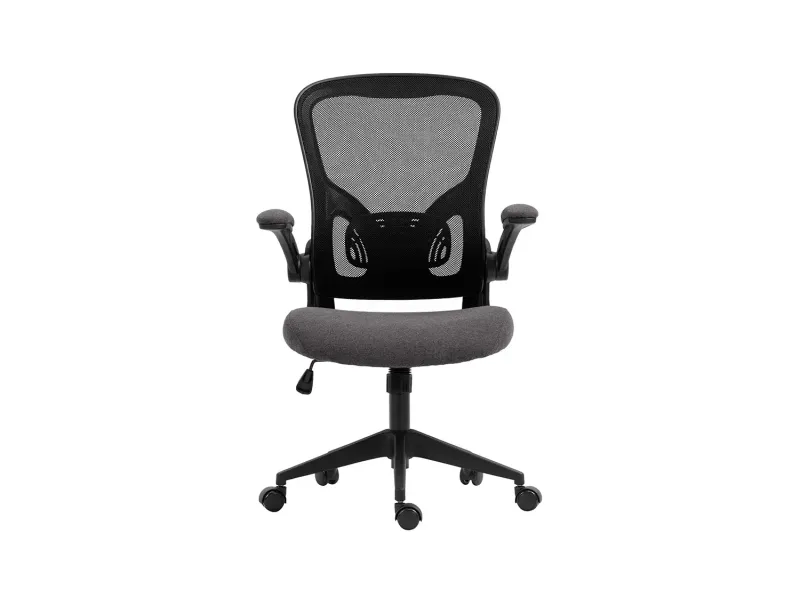 Fauteuil de Bureau Ergonomique, avec accoudoirs réglables et Tissu en Maille, idéale comme Chaise de Joueur coloris Blanc