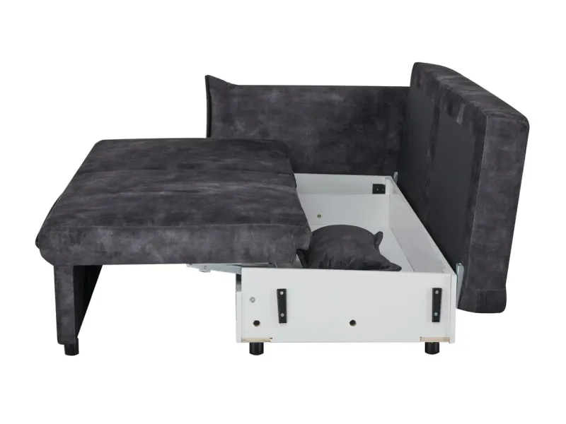 Canapé Marvelous velours jaune moutard 220cm pas cher