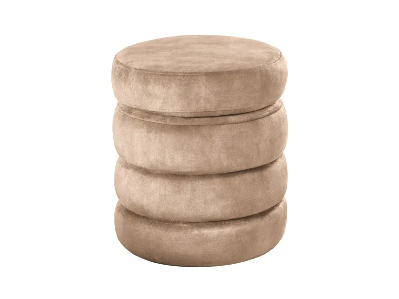 Tabouret 40 cm design en bois massif recyclé Tabourets bas |adeniahome...