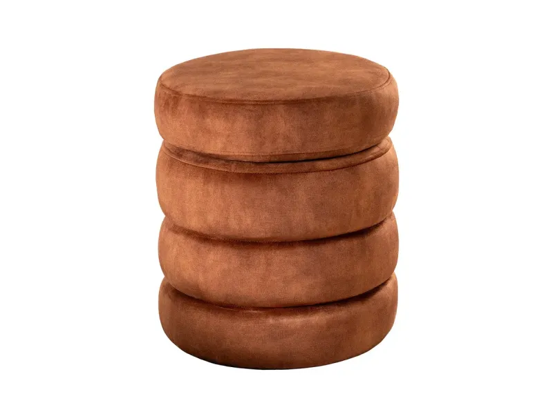 Tabouret 40 cm design en bois massif recyclé Tabourets bas |adeniahome...