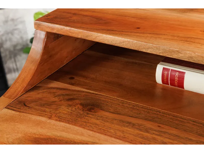 Bureau Davenport MONSOON 100 cm – Bois d’Acacia Massif