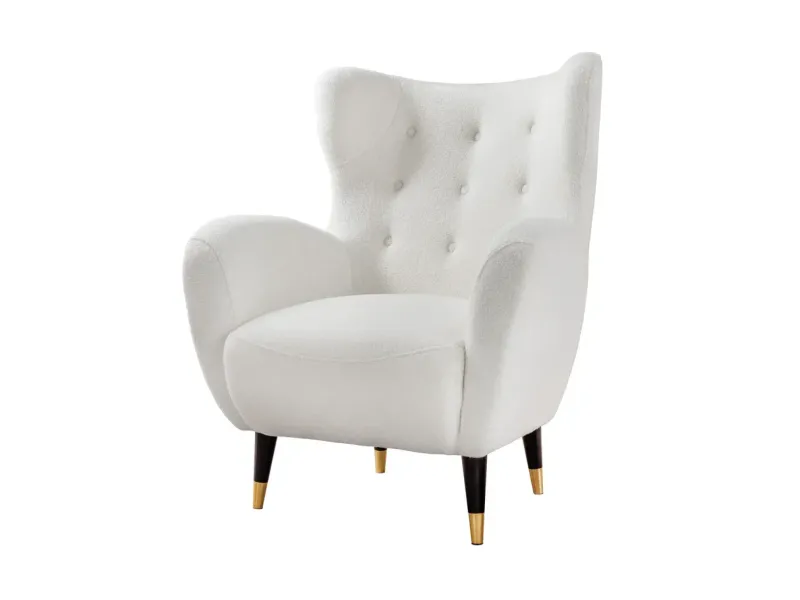 Fauteuil à bascule design scandinave coloris bleu claire Fauteuil |...