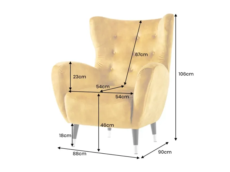 Fauteuil à bascule design scandinave coloris bleu claire Fauteuil |...