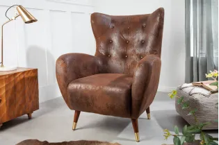 Fauteuil à bascule design scandinave coloris bleu claire Fauteuil |...