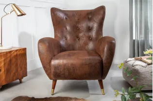 Fauteuil à bascule design scandinave coloris bleu claire Fauteuil |... 2