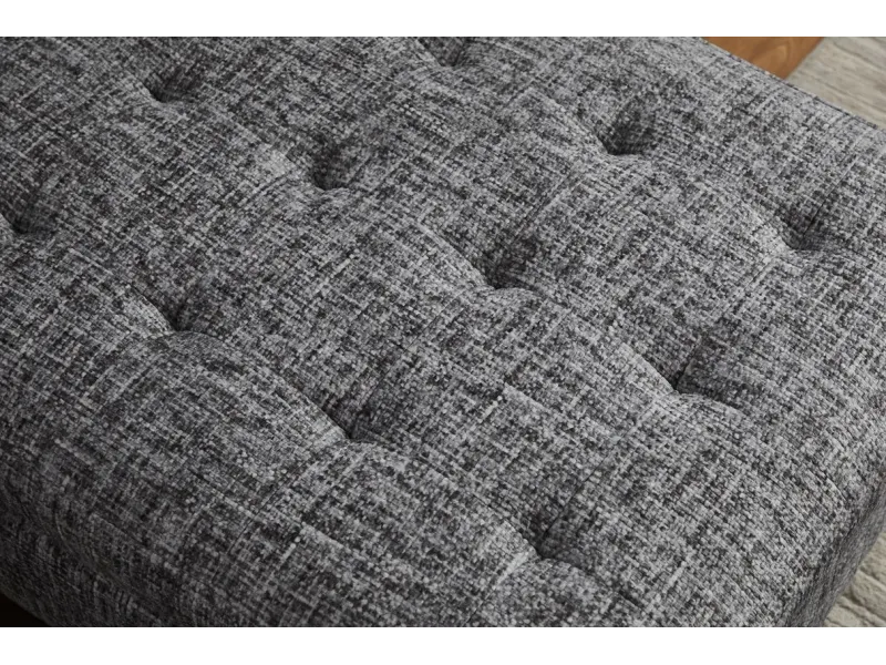 Canapé d'angle en velours coloris gris pas cher