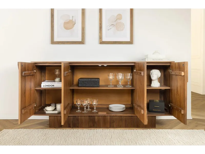 Buffet, Bahut et enfilade pas cher en bois massif | LIVRAISON GRAT...