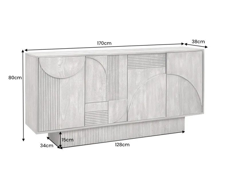 Buffet, Bahut et enfilade pas cher en bois massif | LIVRAISON GRAT...