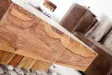 Table basse contemporaine |Table basse 60 cm en bois d'acacia color...