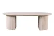 Table basse contemporaine |Table basse avec 6 poufs encastrable, ve...