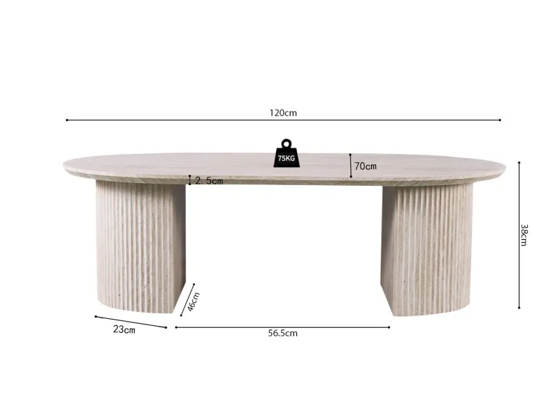 Table basse contemporaine |Table basse avec 6 poufs encastrable, ve...