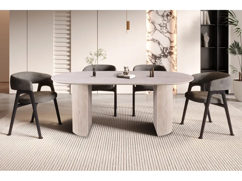 Commode à une porte ouvrante et 4 tiroirs coloris sonoma Commodes e...