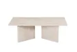 Table basse contemporaine |Table basse avec 6 poufs encastrable, ve...