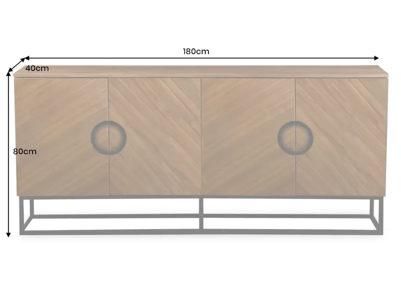 Buffet, Bahut et enfilade pas cher en bois massif | LIVRAISON GRAT...