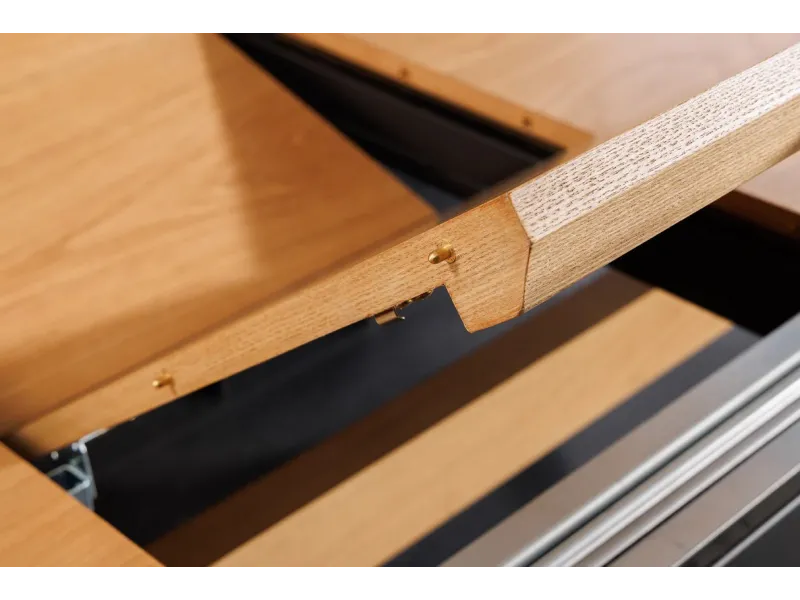 Table extensible GIANT 180–300 cm chêne naturel | Adenia Home