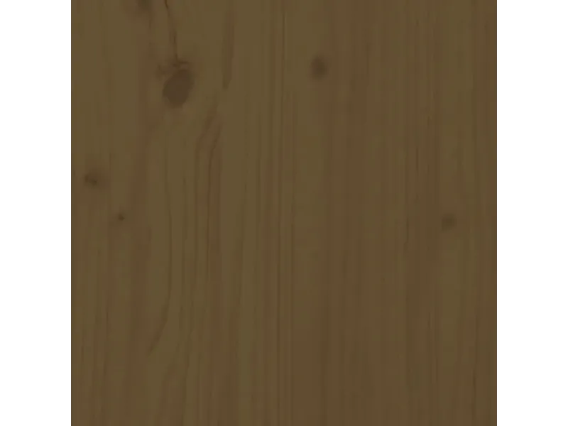 Banc à chaussures Marron miel 70x38x45,5 cm Pin massif