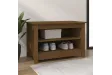 Banc à chaussures Marron miel 70x38x45,5 cm Pin massif